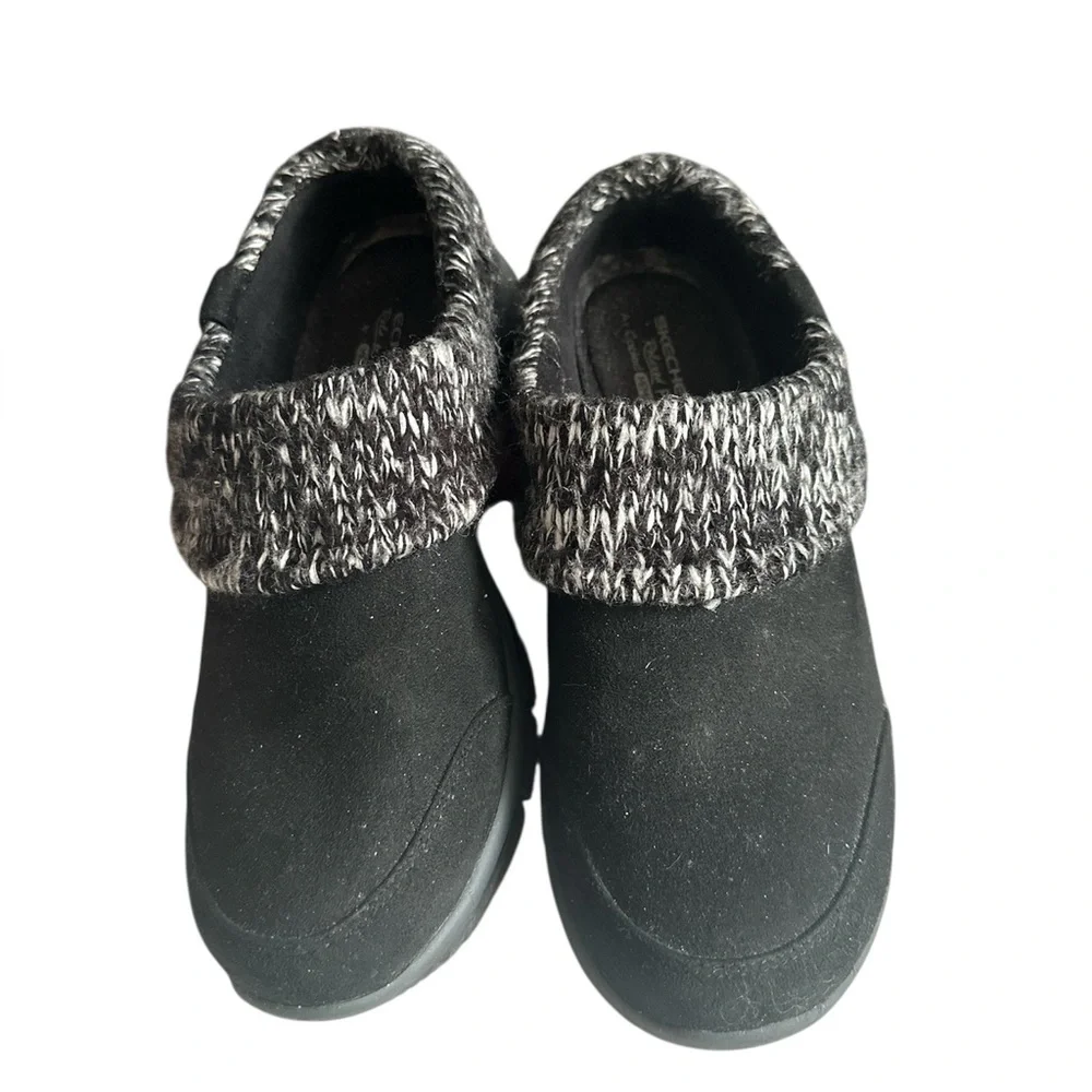 Skechers Women's Easy Going Open Back Knit Slip In Comfort Clog, Size 10